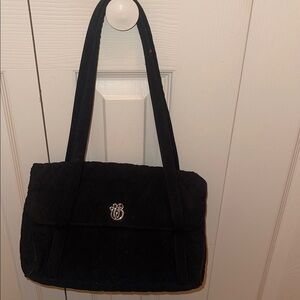 Vera Bradley Black Quilted Handbag